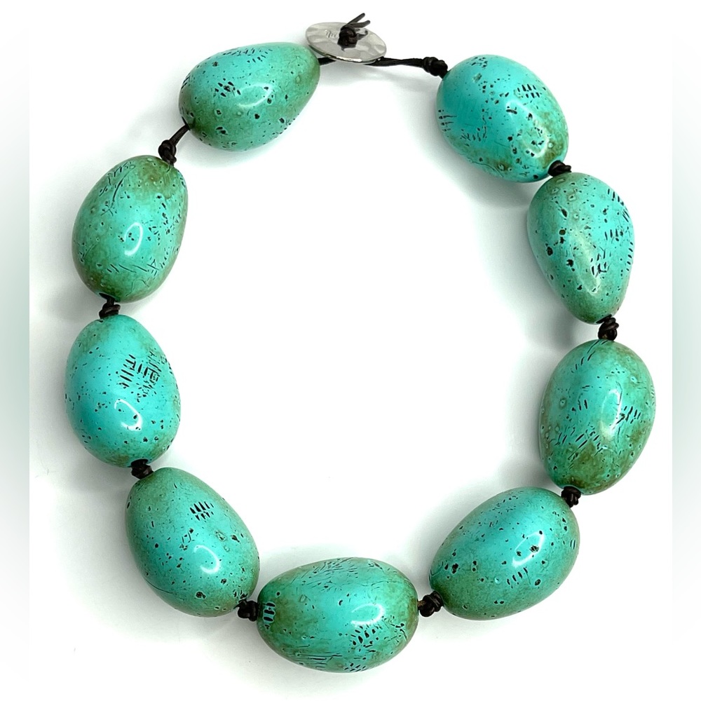 RL RALPH LAUREN BEADED NECKLACE